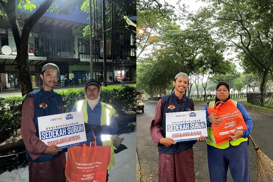 Paket Sembako kepada Pejuang Nafkah