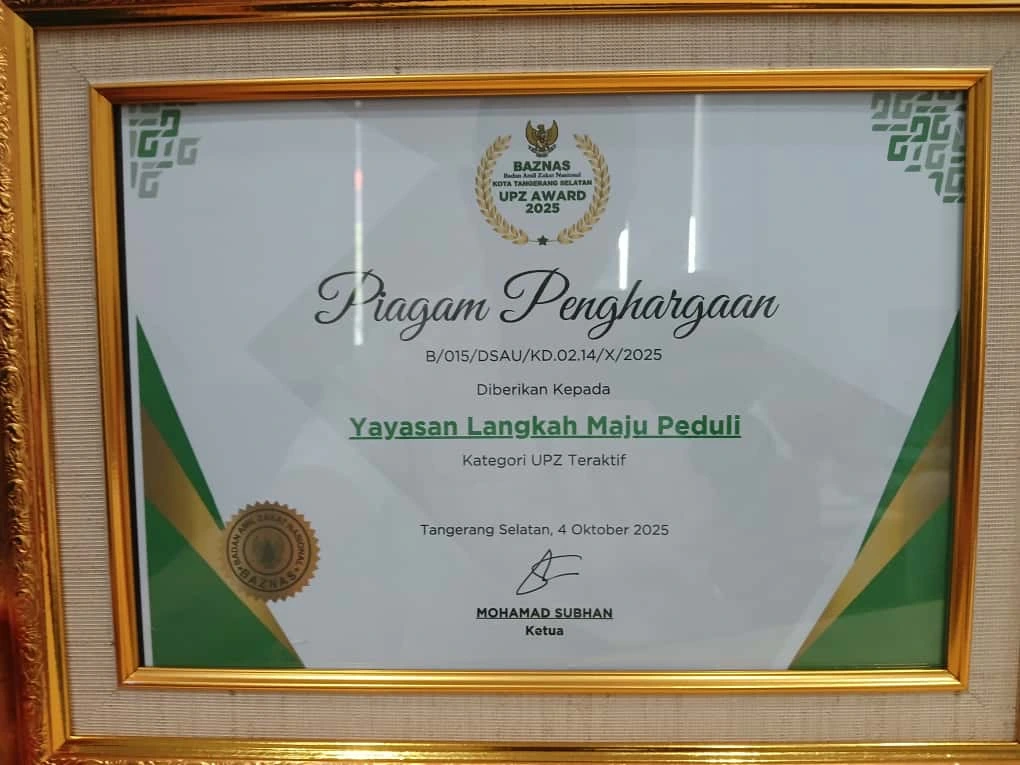 Laju Peduli raih penghargaan
