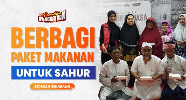 Berbagi Paket Sahur