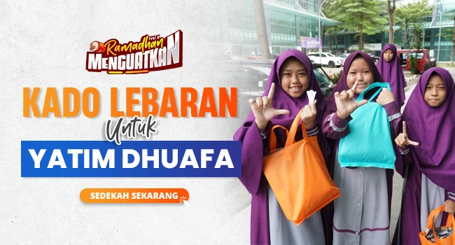 Kado Lebaran Yatim Dhuafa