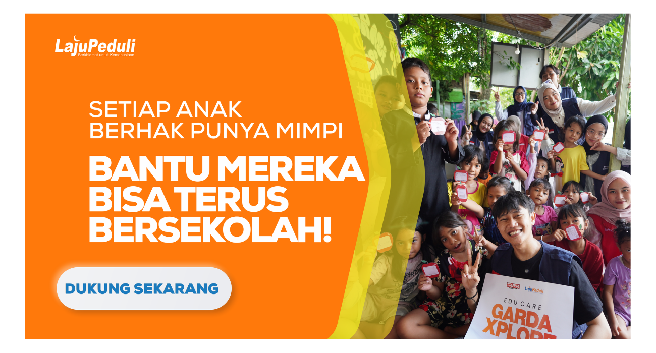 Bantu Beasiswa Sekolah Yatim Dhuafa