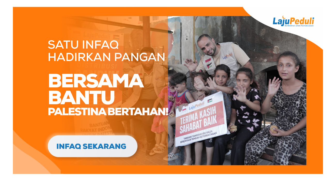 Berbagi Paket Sembako Untuk Keluarga Palestina