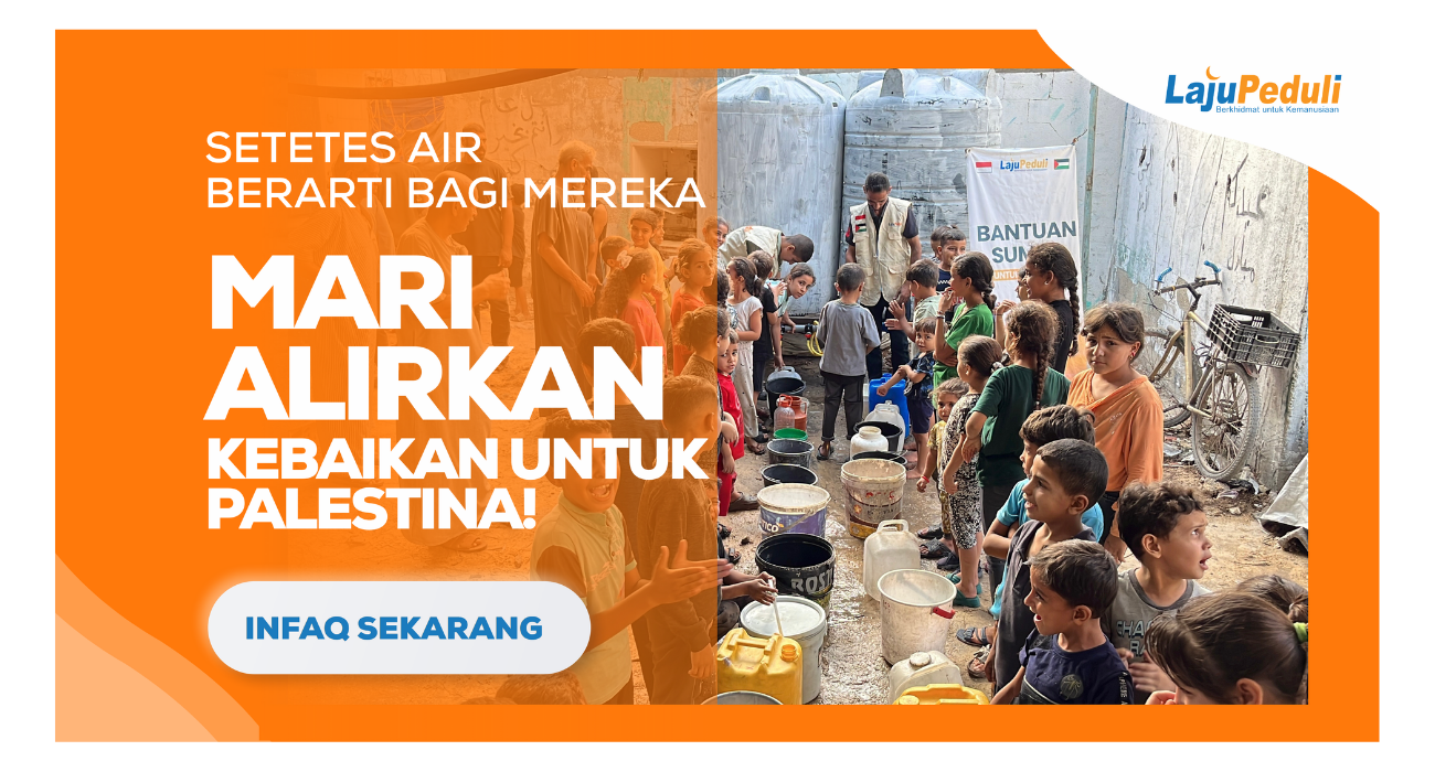 Sedekah Air Untuk Palestina